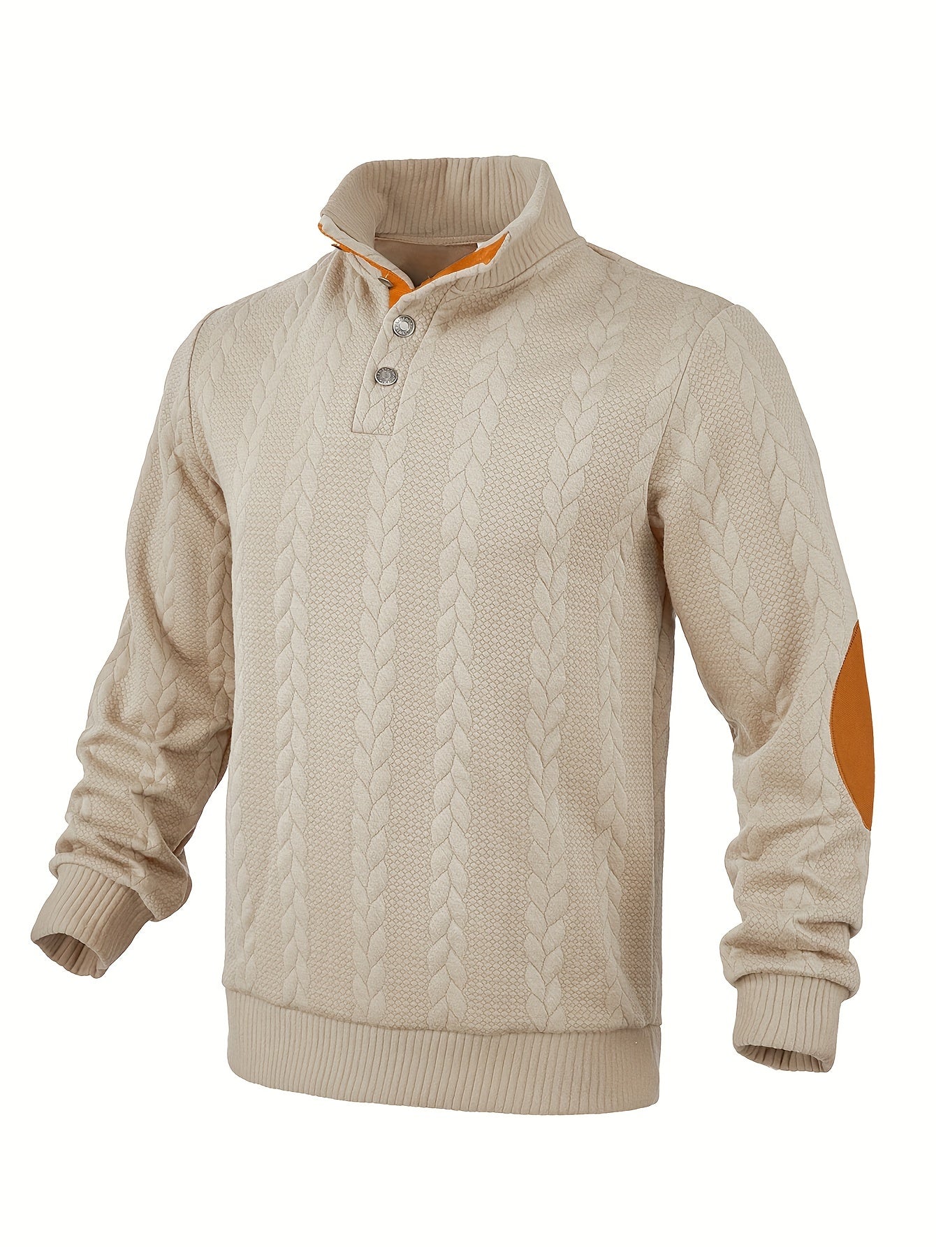 Pull Tricot Col Montant Homme