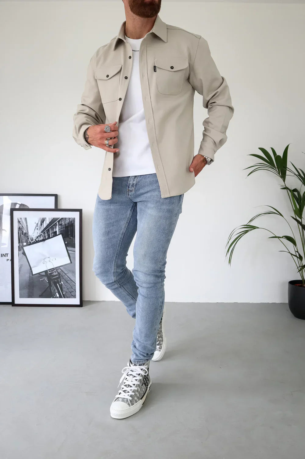 Gautier™ | Overshirt Suprême en Tissu de Qualité