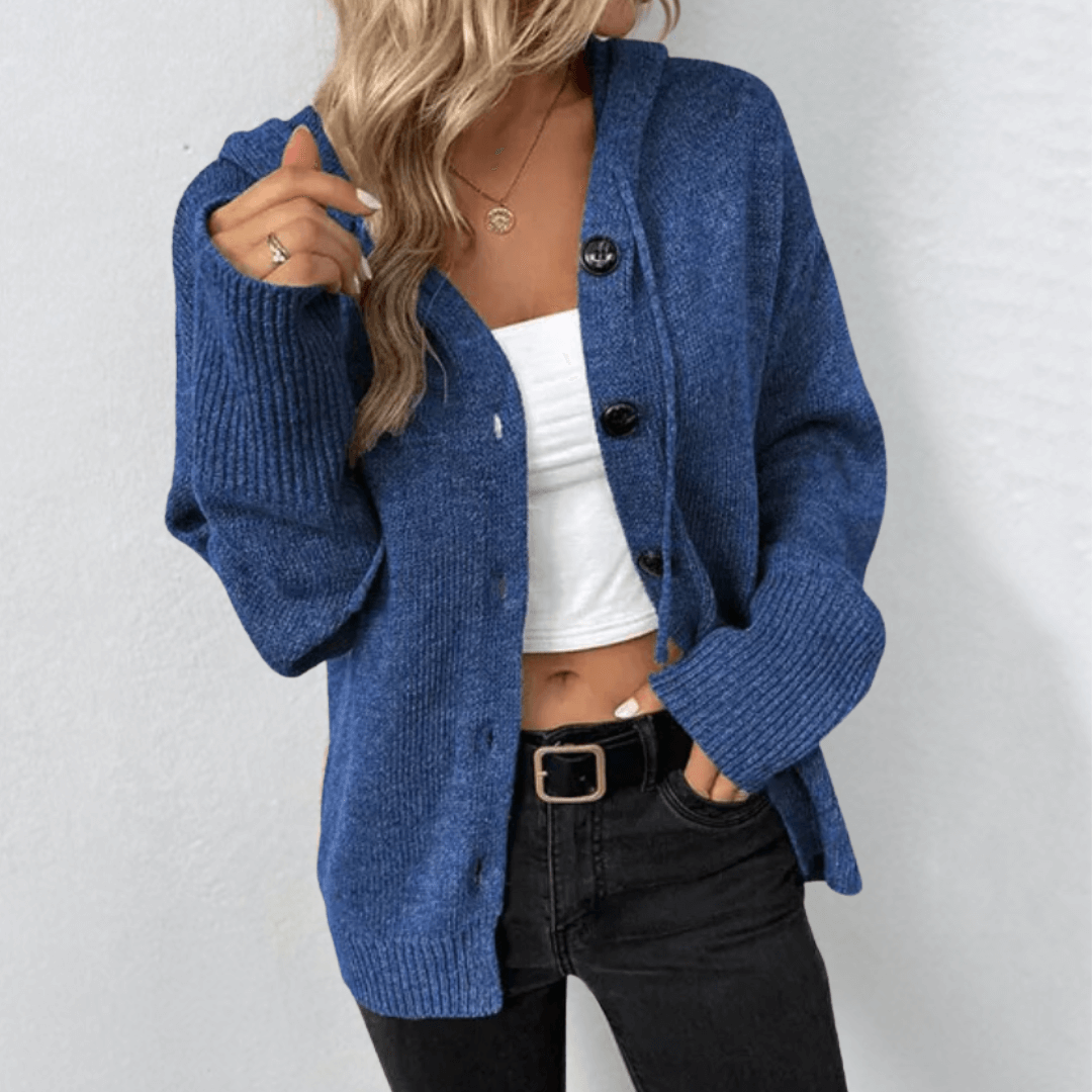 Brittan - Cardigan en tricot avec boutons