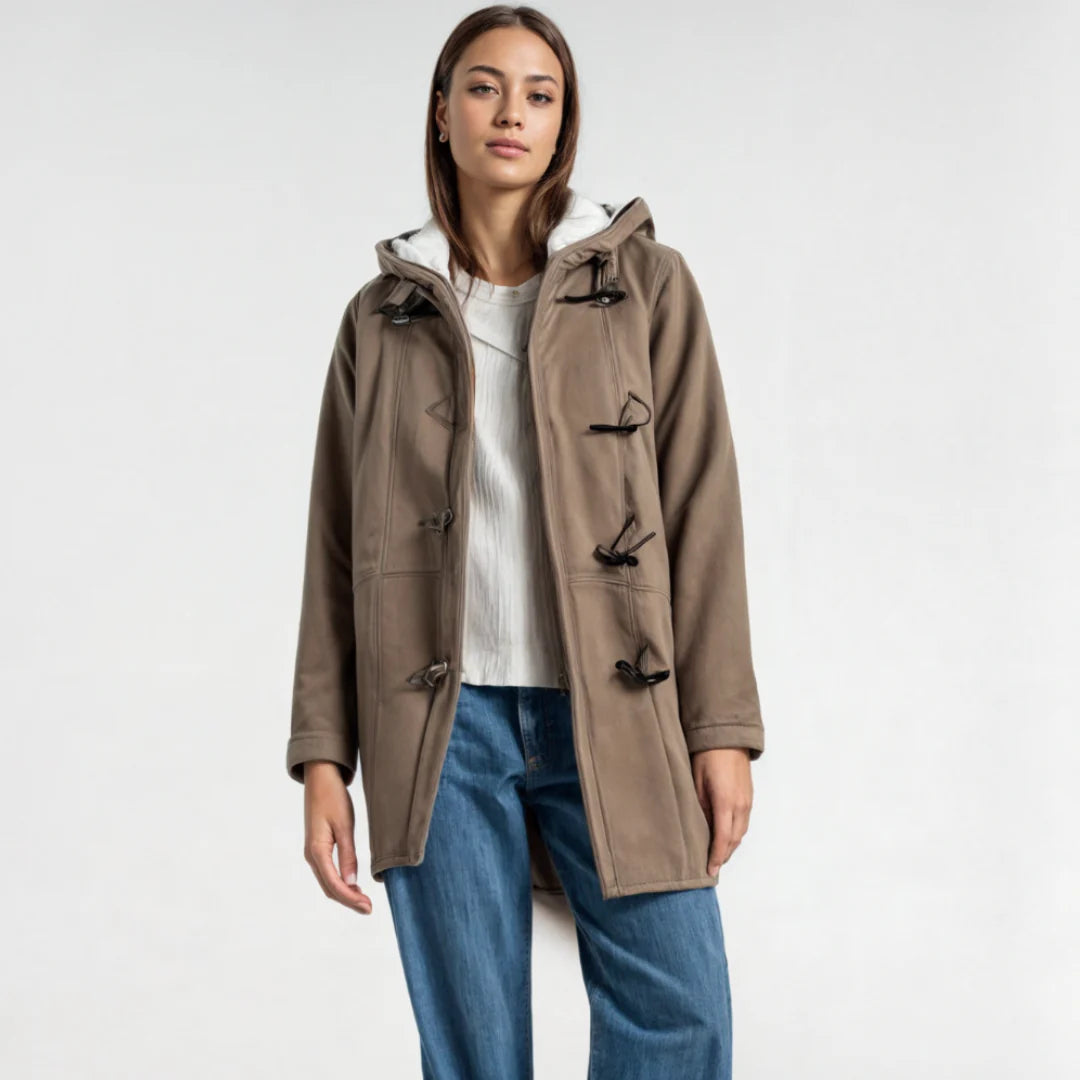 Manteau À Capuche Chaud & Élégant