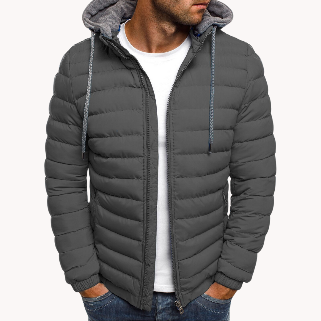 SILVIO - VESTE MATELASSÉE À CAPUCHE