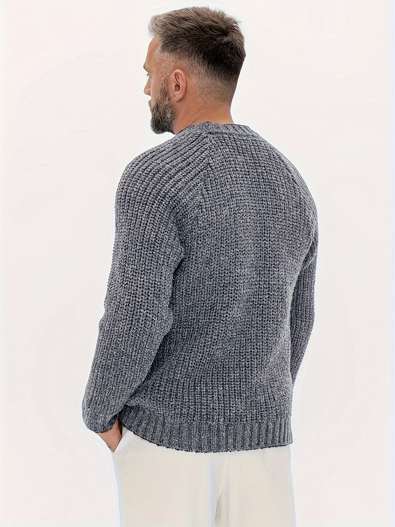 Pull Tricot Chaud Homme – Confort Hivernal