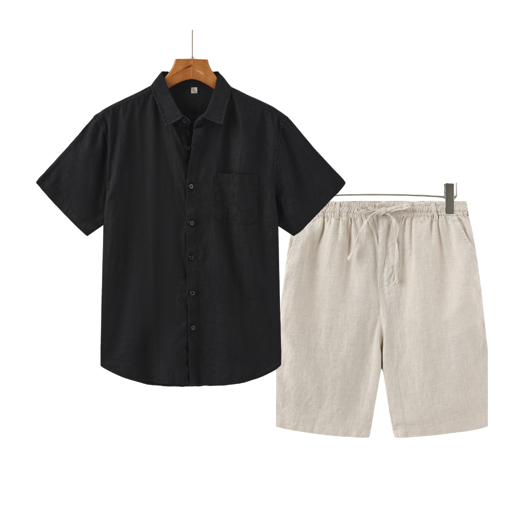 Gautier™ | Short combo en lin