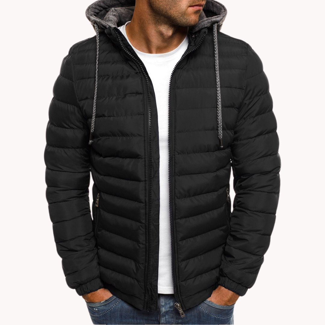 SILVIO - VESTE MATELASSÉE À CAPUCHE