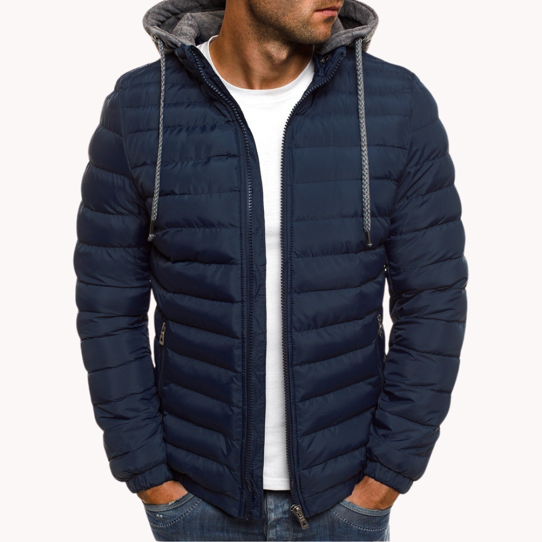 SILVIO - VESTE MATELASSÉE À CAPUCHE