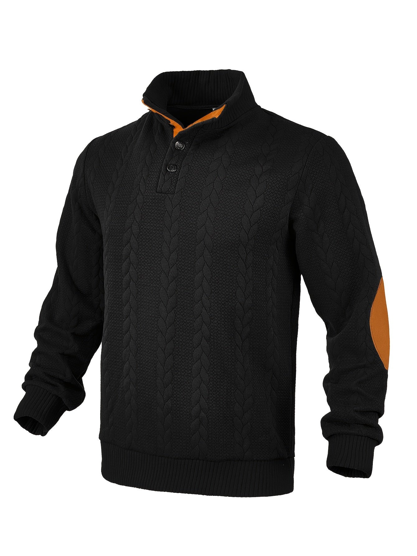 Pull Tricot Col Montant Homme
