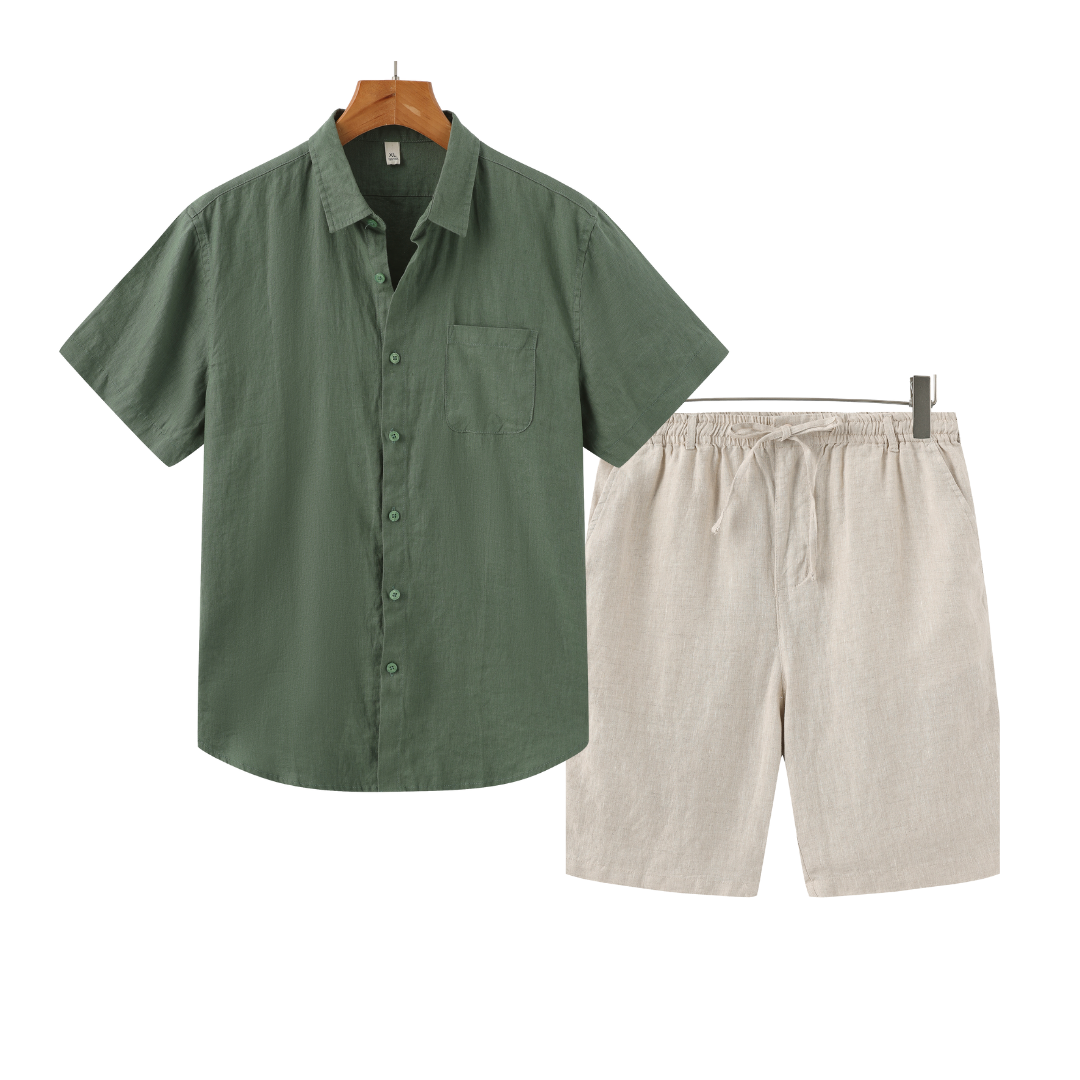 Gautier™ | Short combo en lin