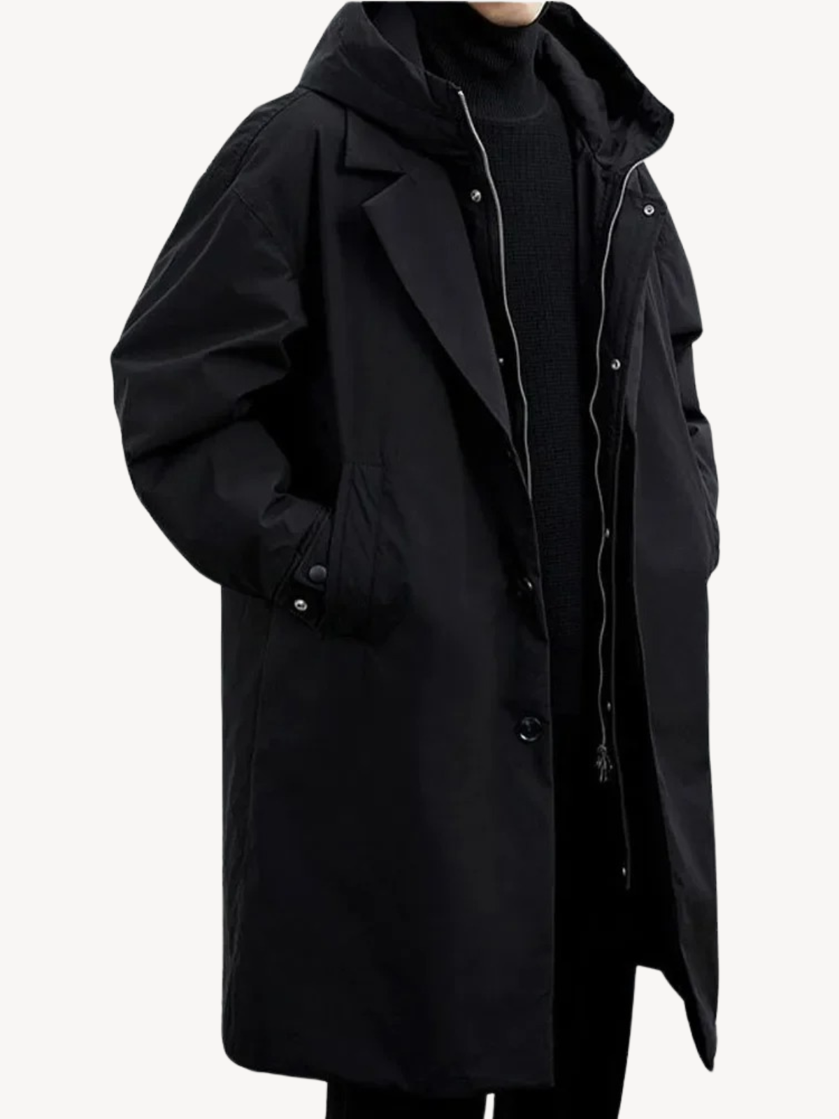 Angelo - Manteau Long Élégant