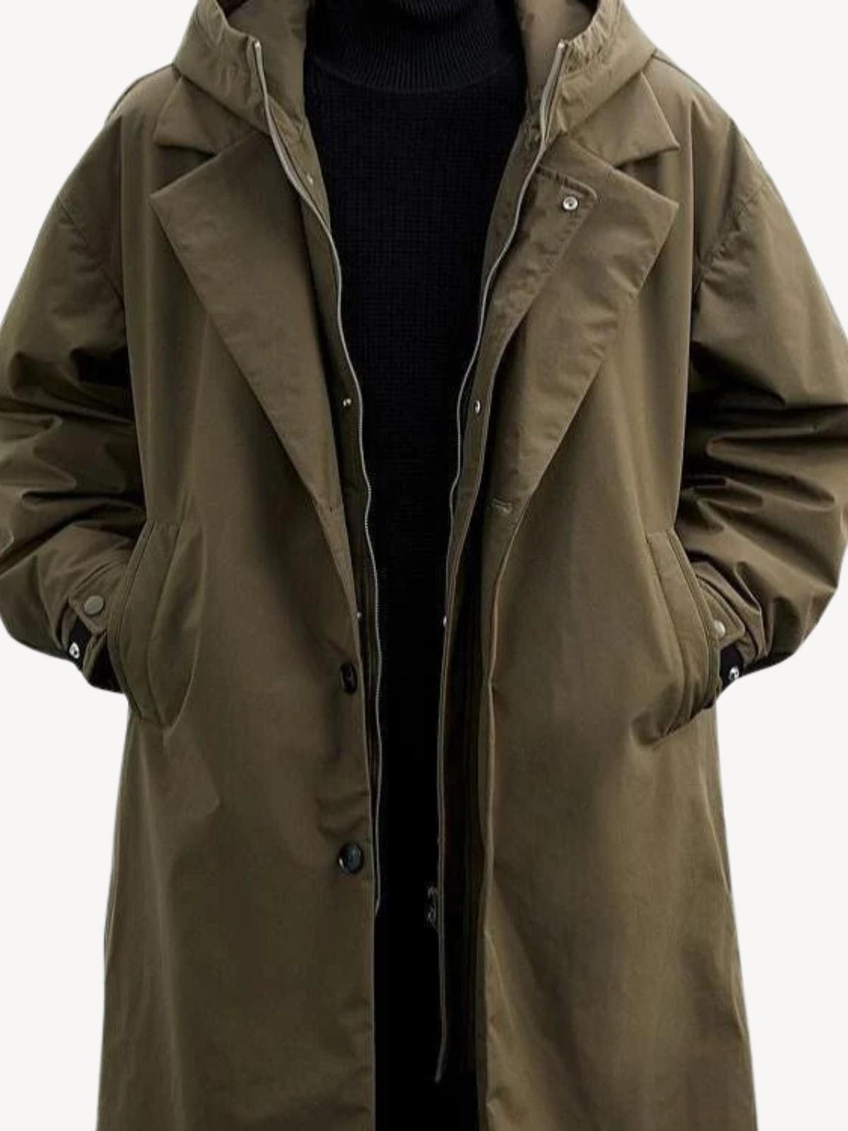 Angelo - Manteau Long Élégant
