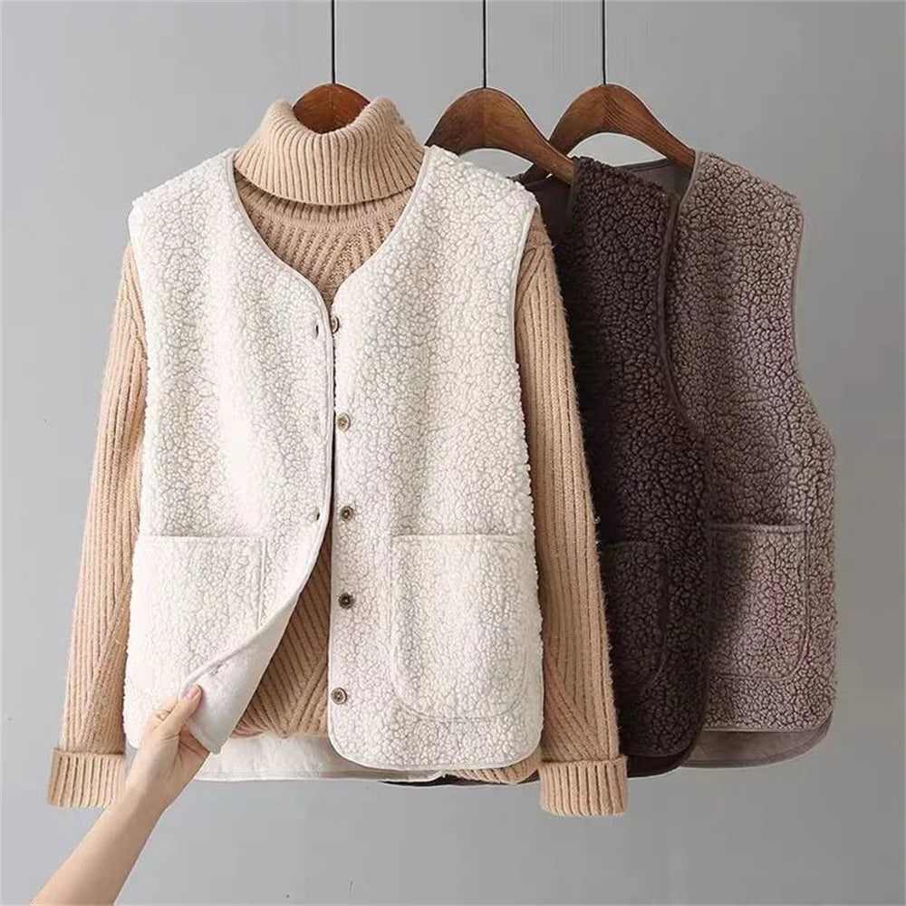 FAYE - GILET CHIC ET CHALEUREUX