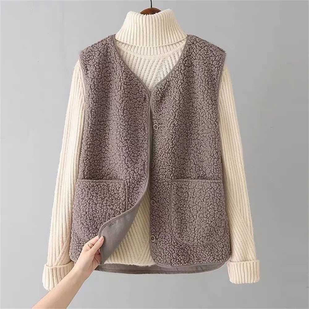 FAYE - GILET CHIC ET CHALEUREUX