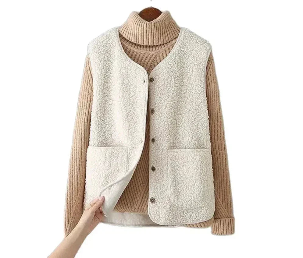 FAYE - GILET CHIC ET CHALEUREUX