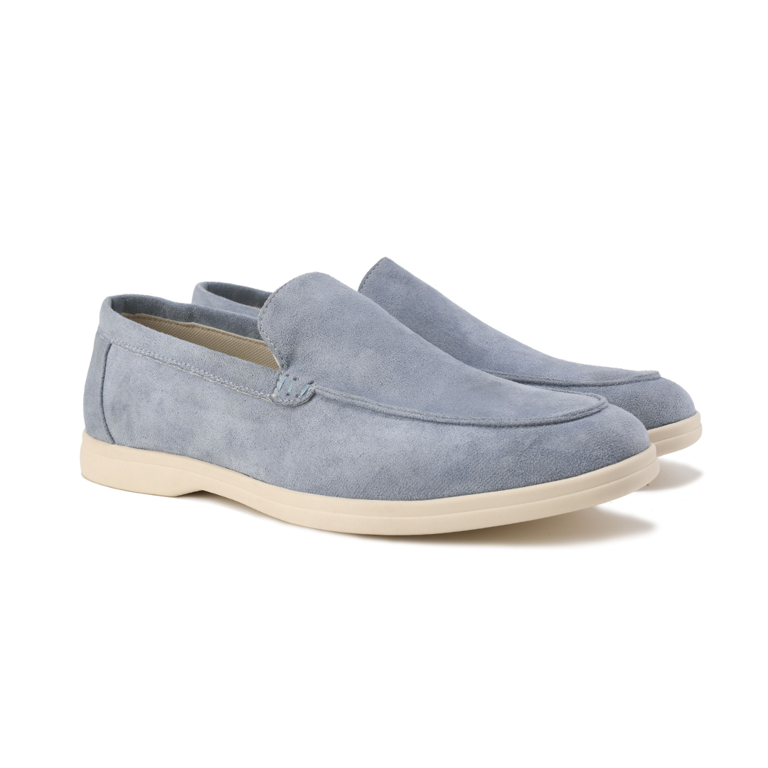 Gautier™ | Chaussures en daim vieil argent