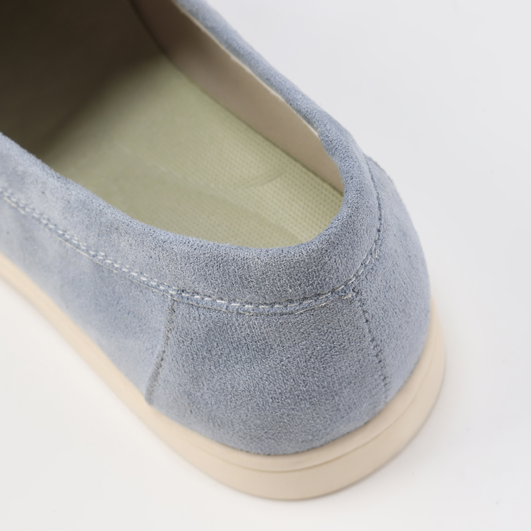 Gautier™ | Chaussures en daim vieil argent