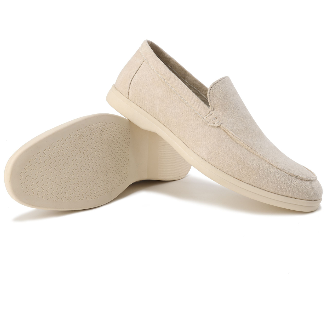 Gautier™ | Chaussures en daim vieil argent