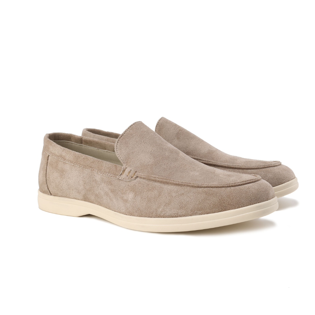 Gautier™ | Chaussures en daim vieil argent