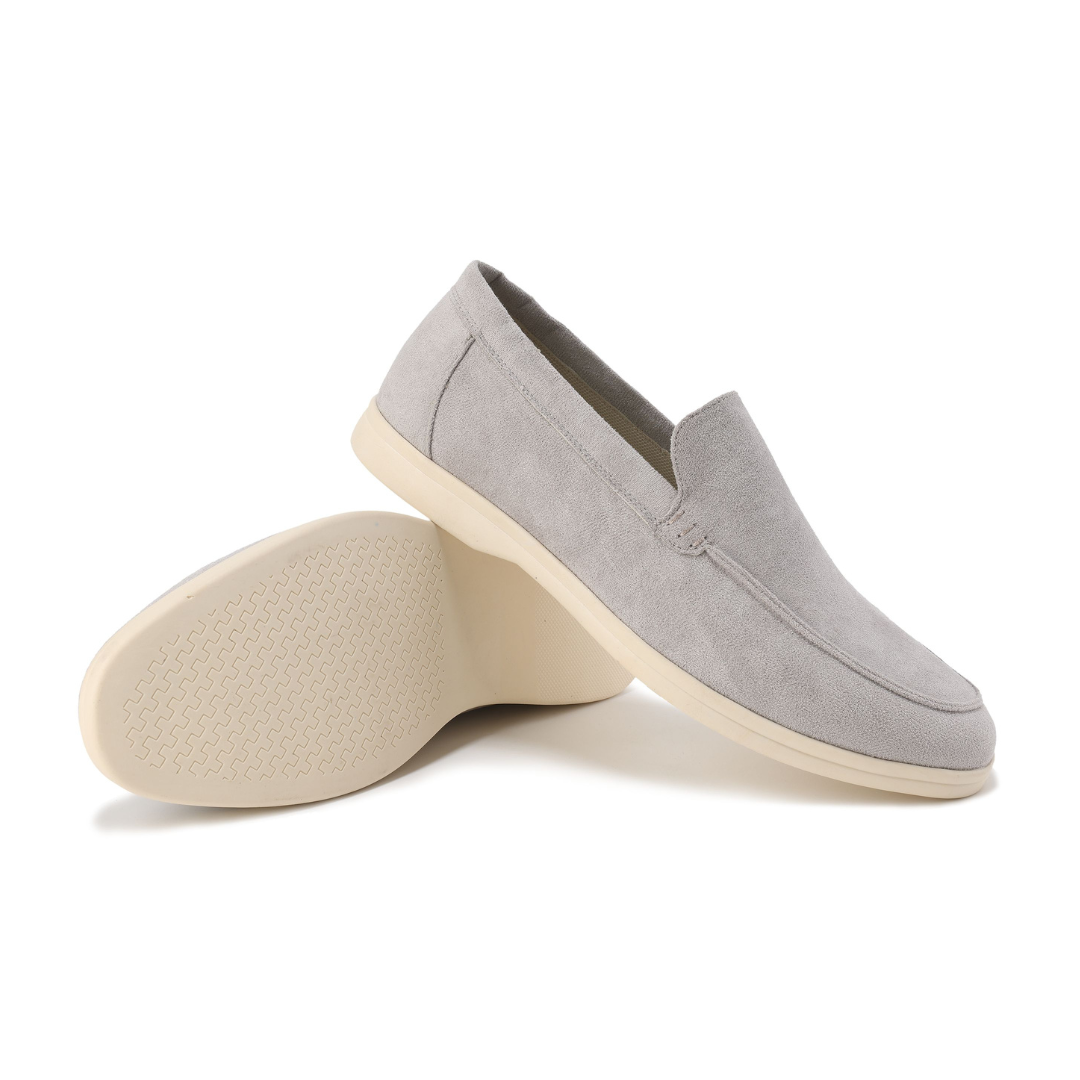 Gautier™ | Chaussures en daim vieil argent