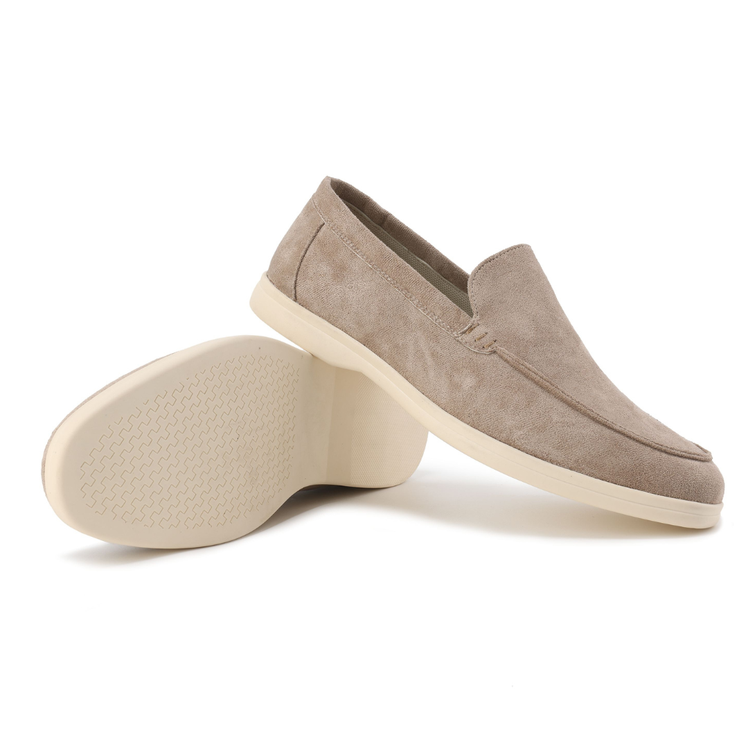 Gautier™ | Chaussures en daim vieil argent