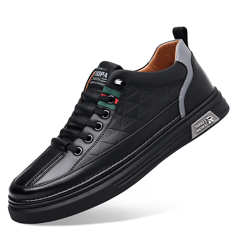 Baskets Baggioni En Cuir