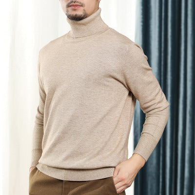 Pull Col Roulé Luxe en Maille Douce