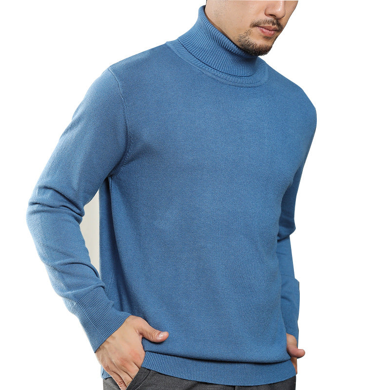 Pull Col Roulé Luxe en Maille Douce