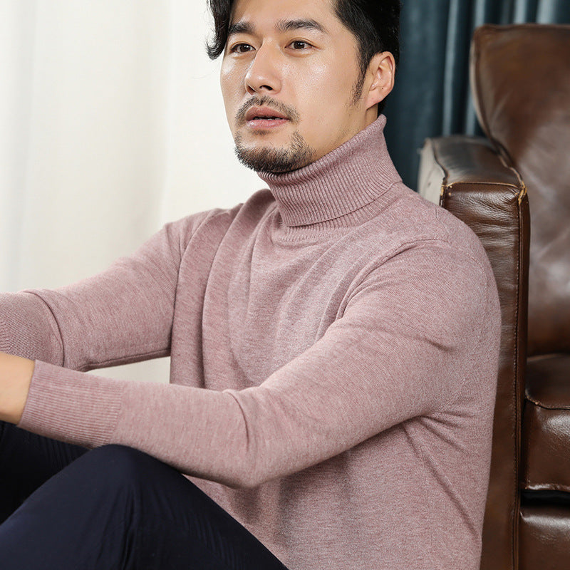 Pull Col Roulé Luxe en Maille Douce