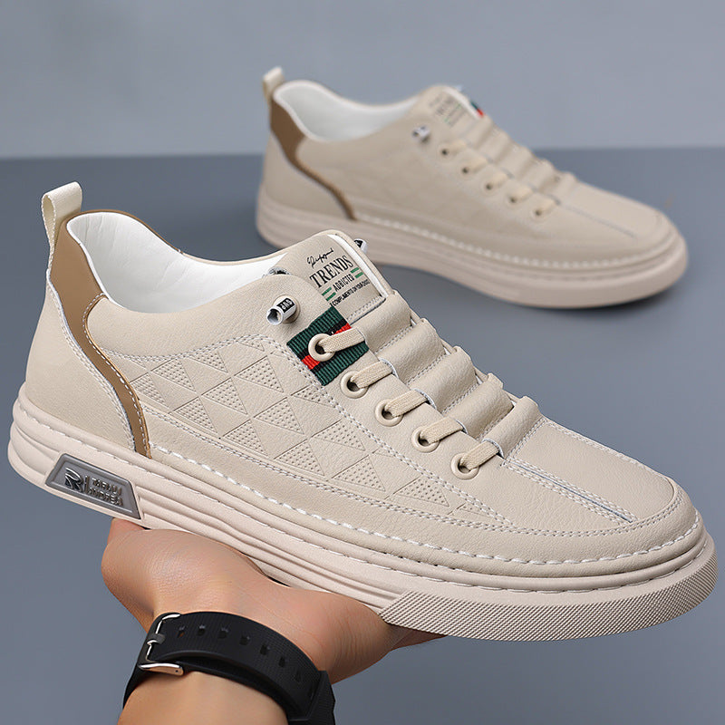 Baskets Baggioni En Cuir
