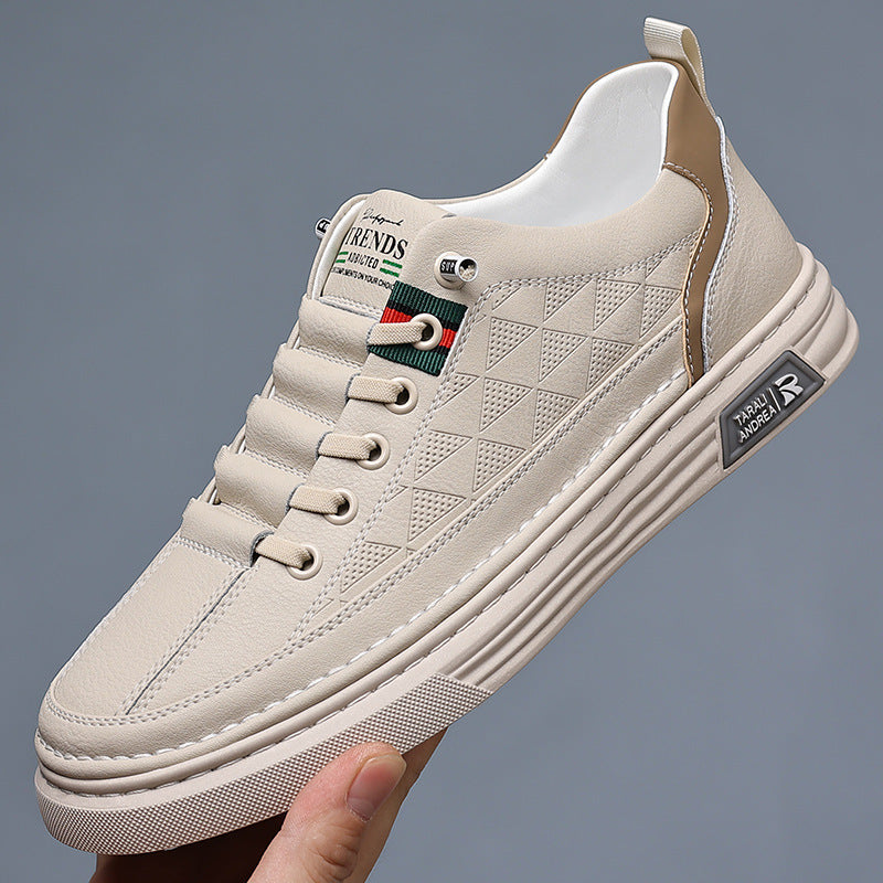 Baskets Baggioni En Cuir