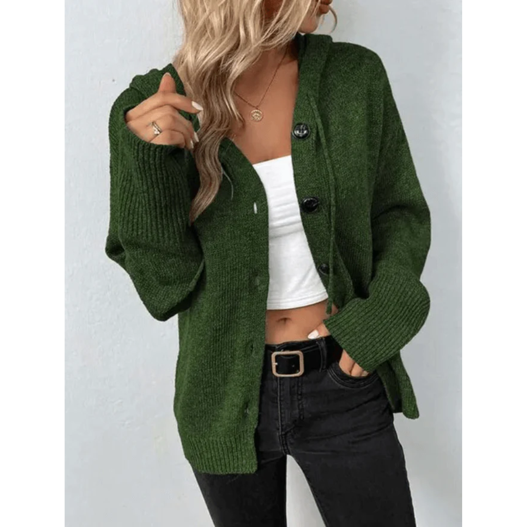 Brittan - Cardigan en tricot avec boutons