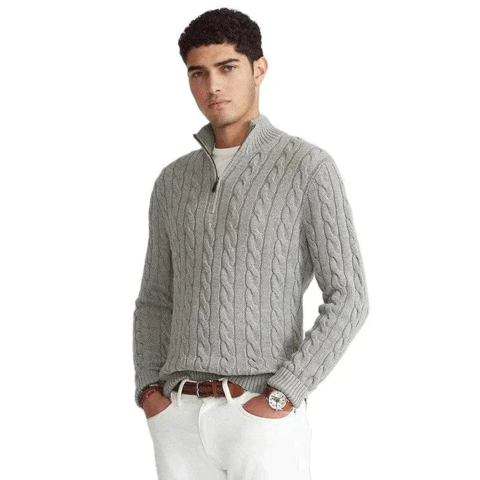 Sweat à Col Zippé