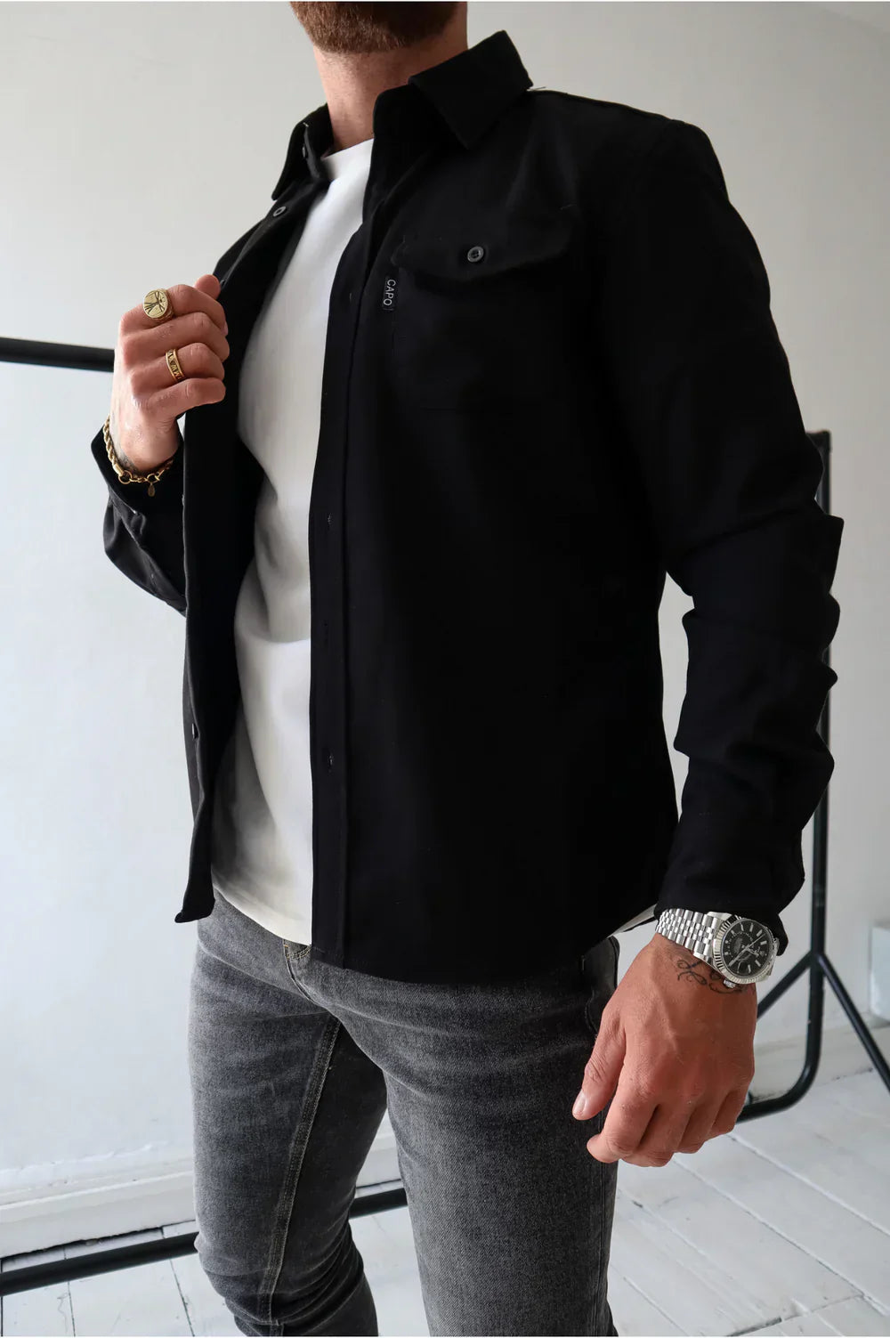 Gautier™ | Overshirt Suprême en Tissu de Qualité