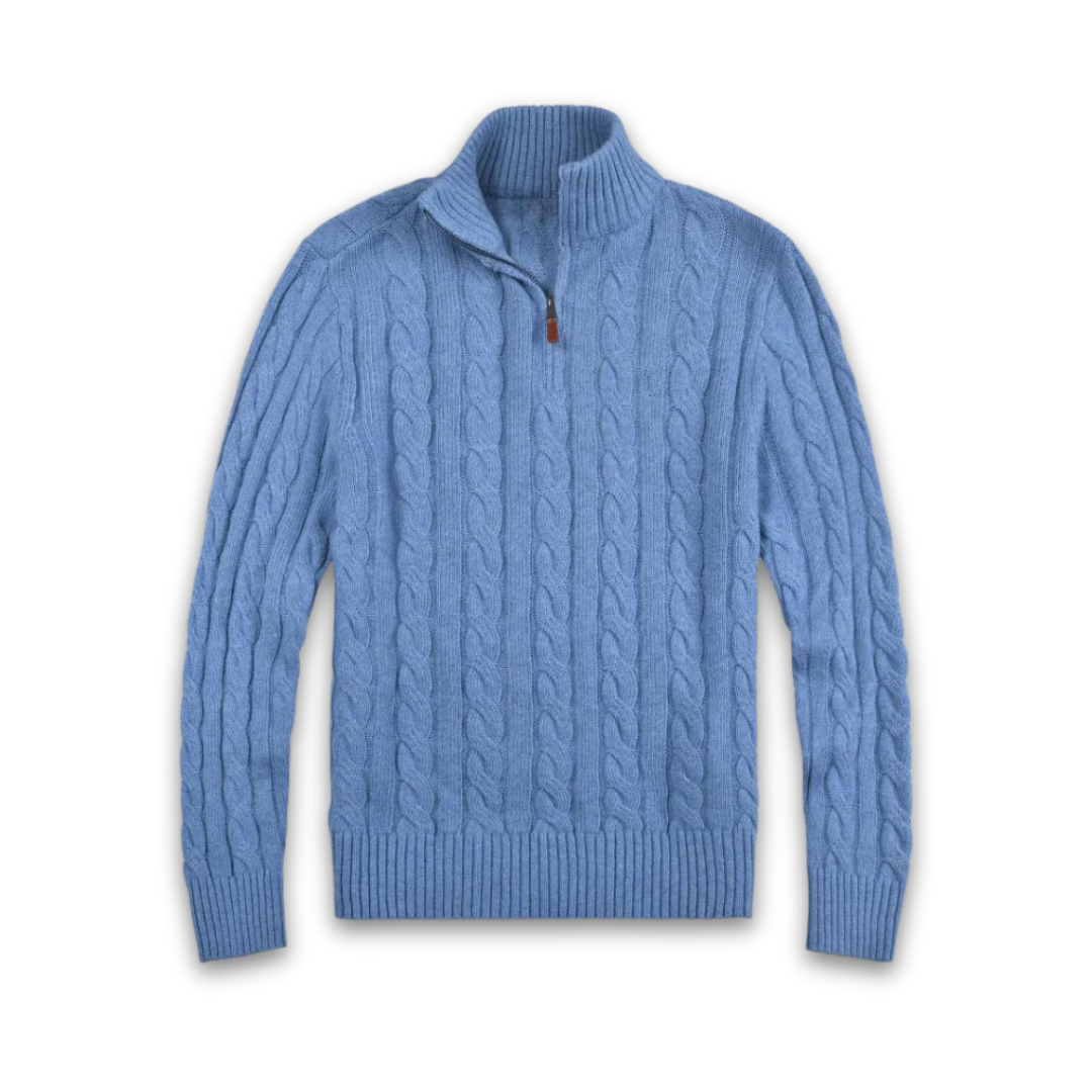 Sweat à Col Zippé