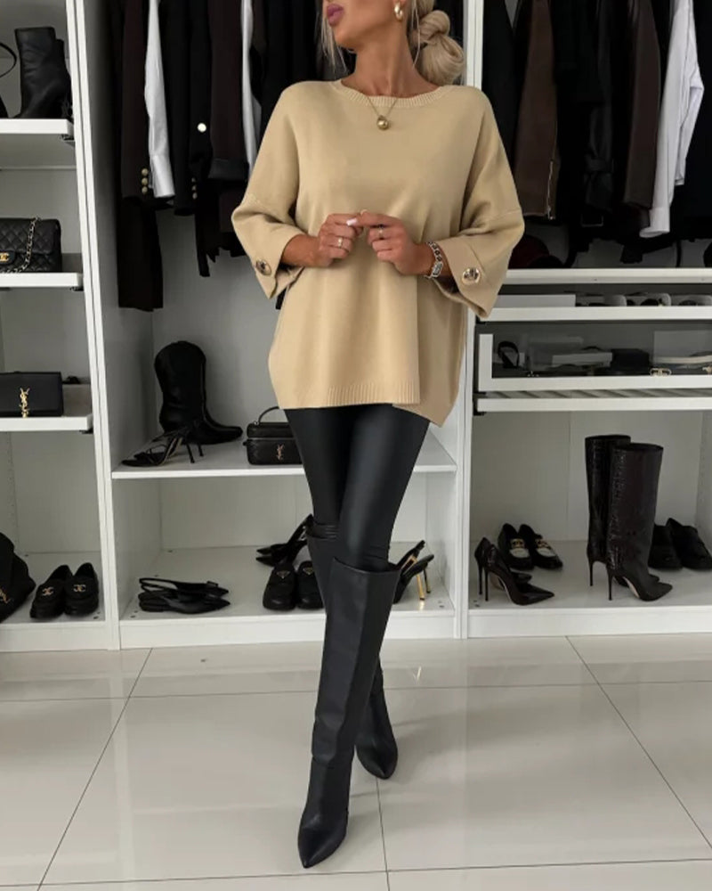 Isabella - Élégante blouse en tricot