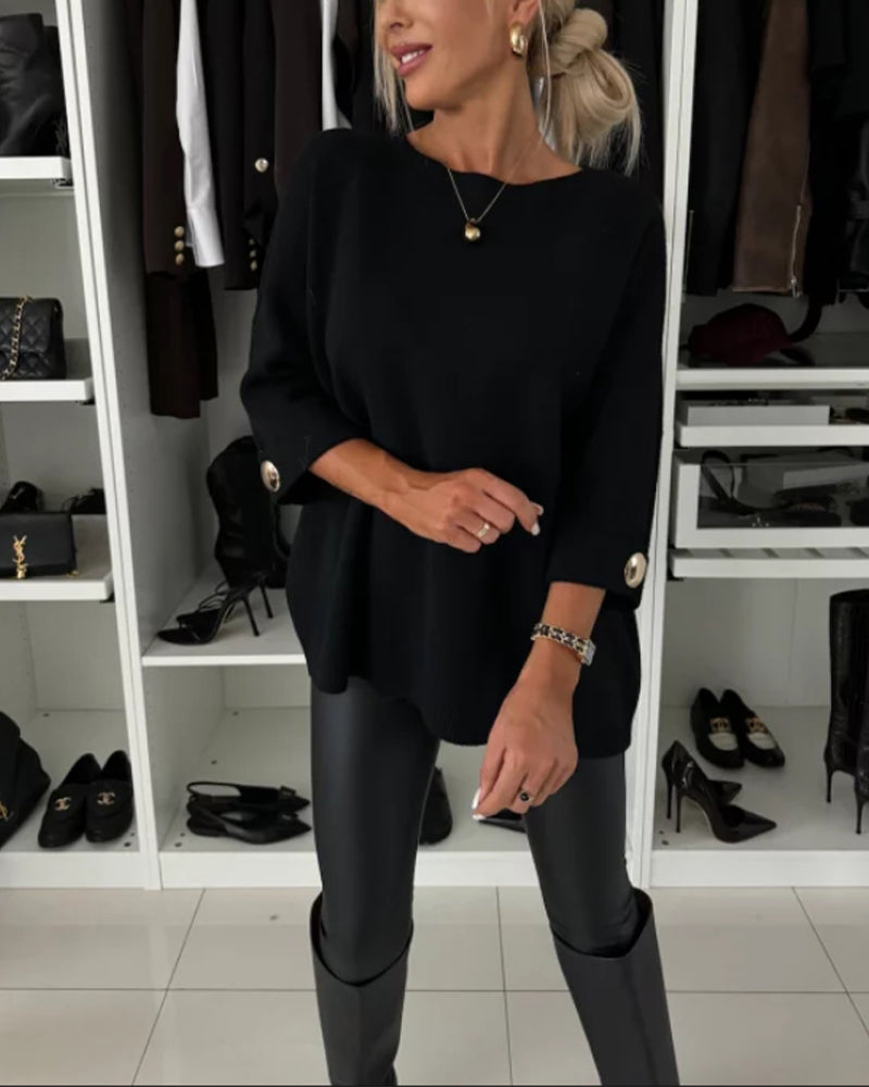 Isabella - Élégante blouse en tricot