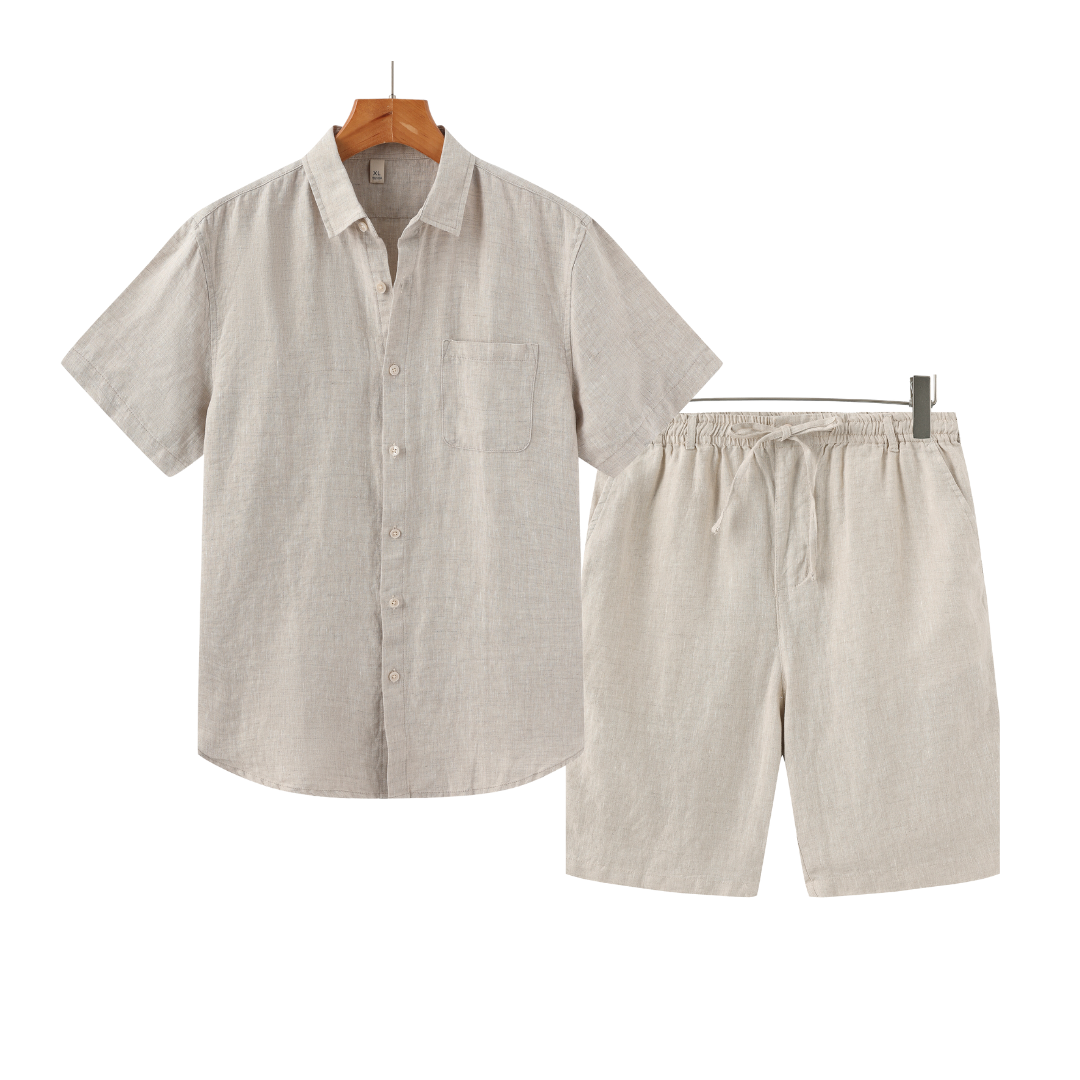 Gautier™  | Short combo en lin