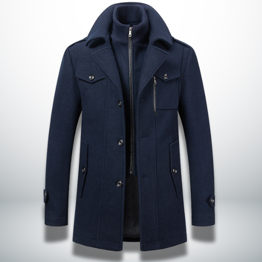 ANGELO - MANTEAU D'HIVER ÉLÉGANT