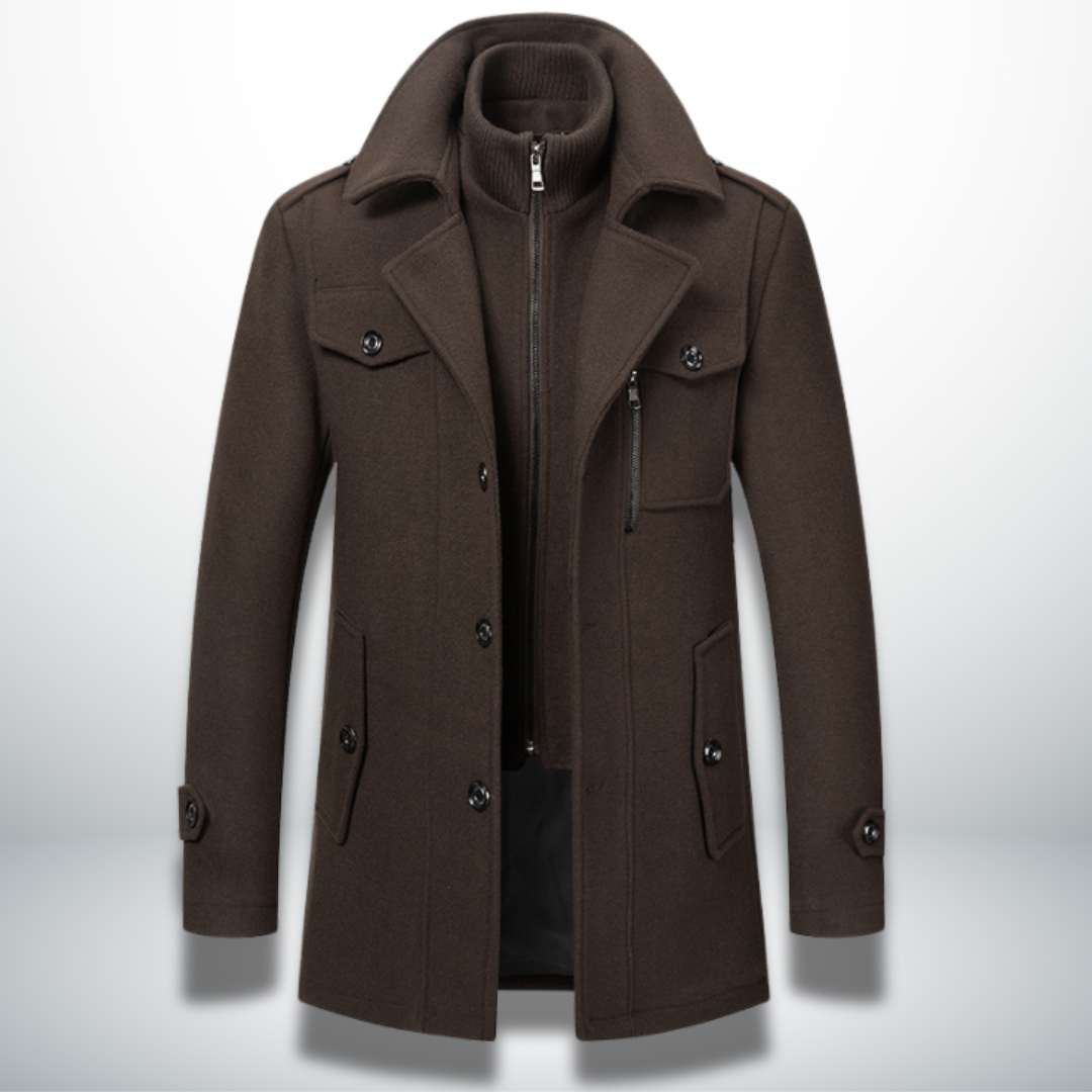 ANGELO - MANTEAU D'HIVER ÉLÉGANT