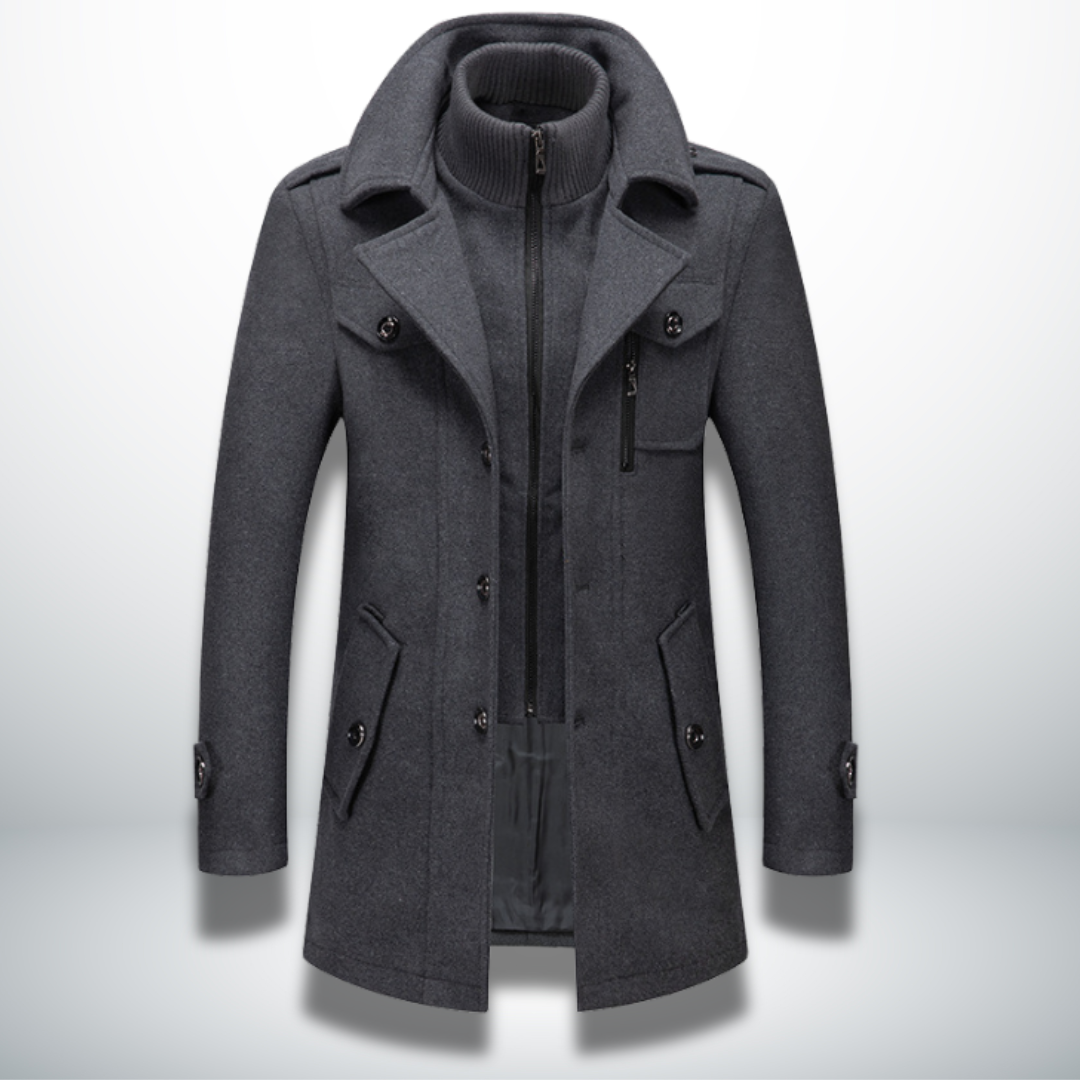 ANGELO - MANTEAU D'HIVER ÉLÉGANT