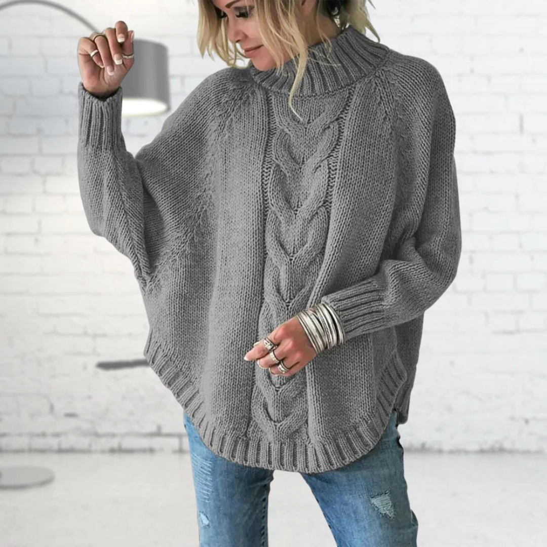 Elysian - Pull en tricot à motif torsadé