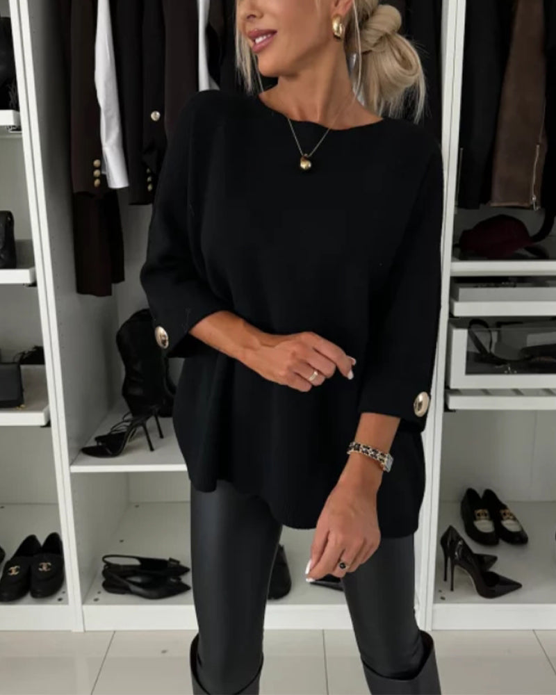 Isabella - Élégante blouse en tricot