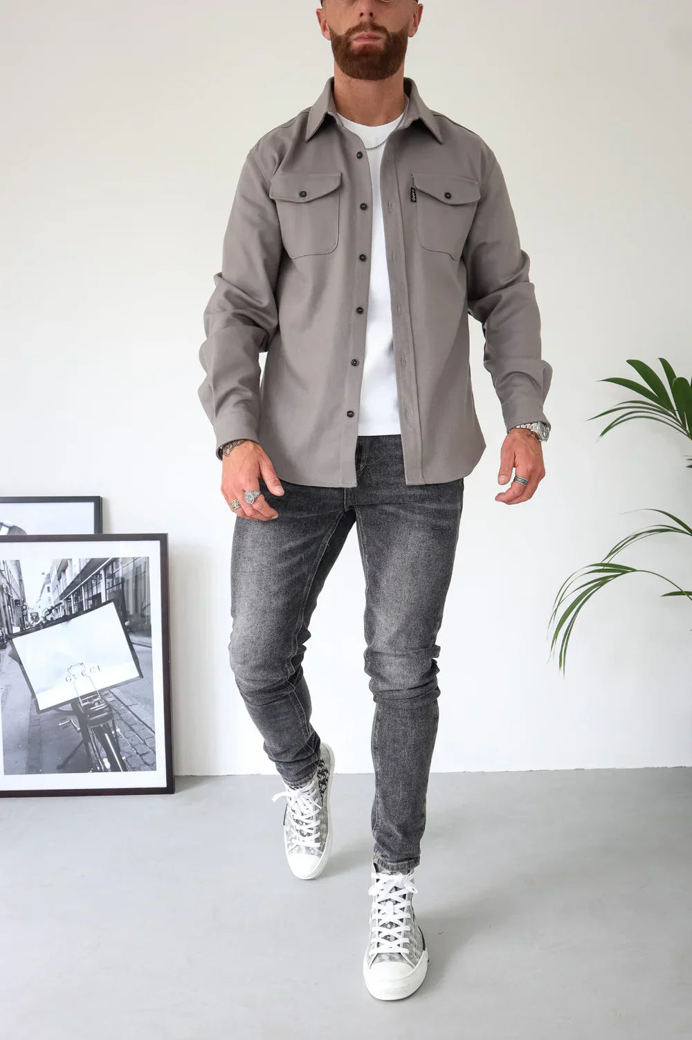 Gautier™ | Overshirt Suprême en Tissu de Qualité