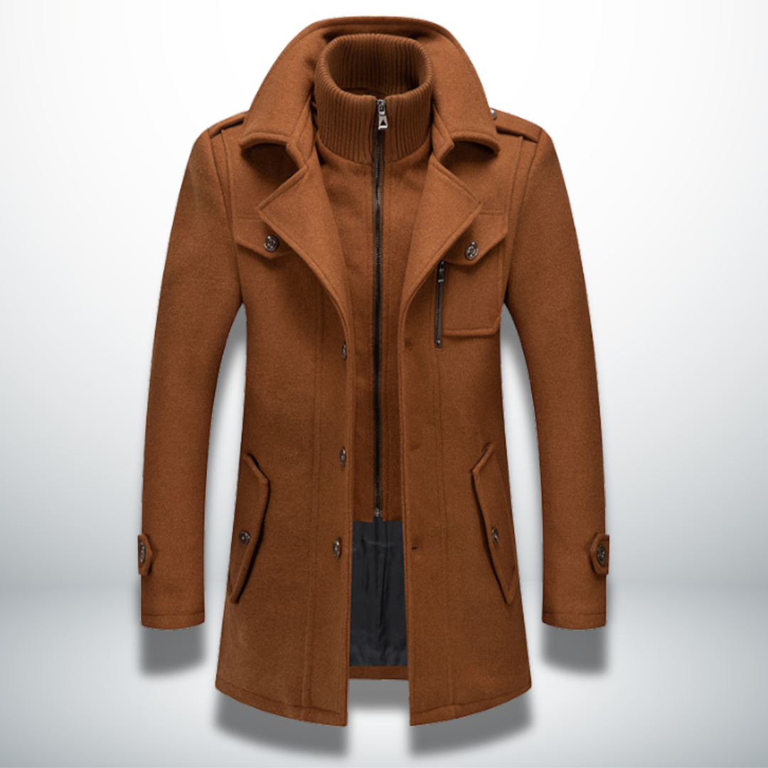 ANGELO - MANTEAU D'HIVER ÉLÉGANT