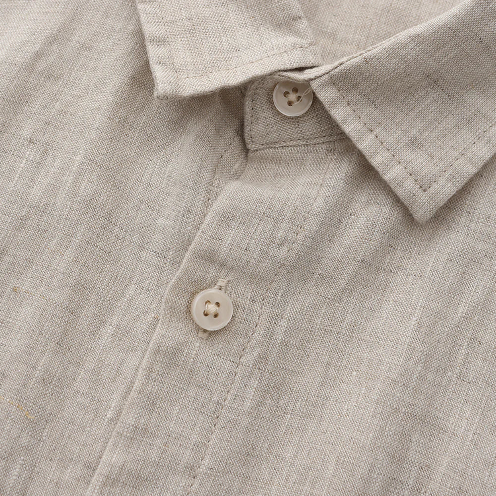 Gautier™ | Chemise en lin manches courtes