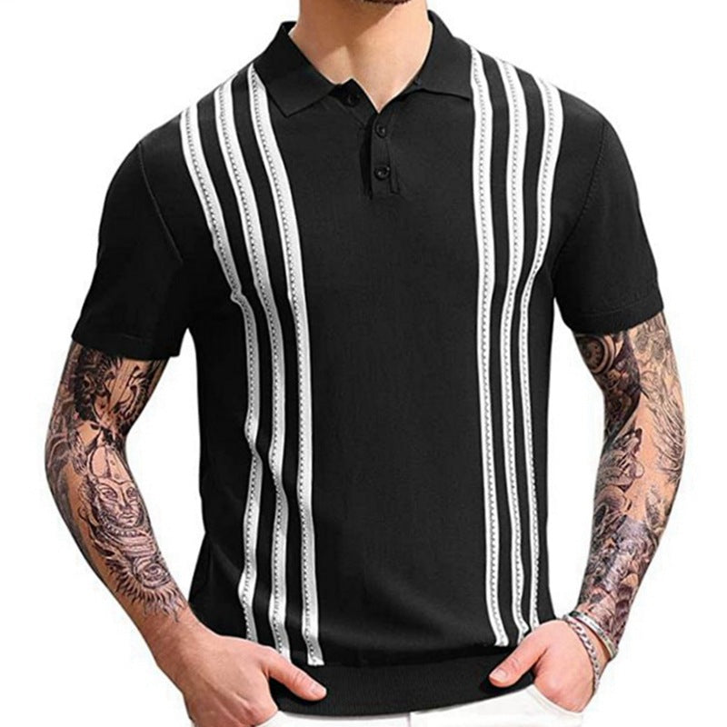 Gautier™ | Polo décontracté rayé