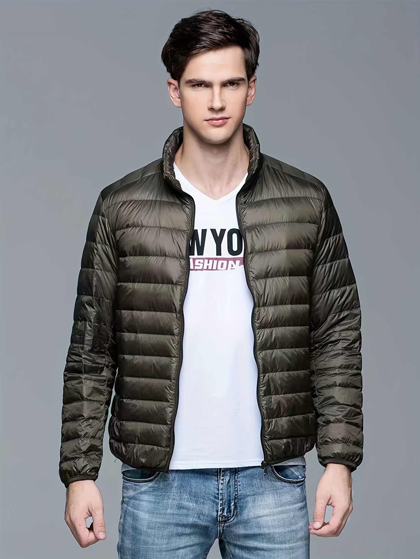 Gautier™ | Veste Matelassée Col Montant Hiver