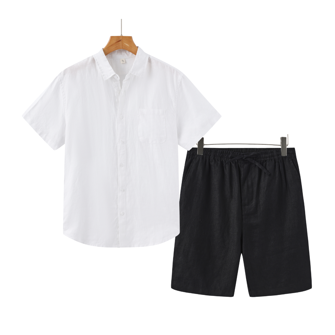Gautier™  | Short combo en lin