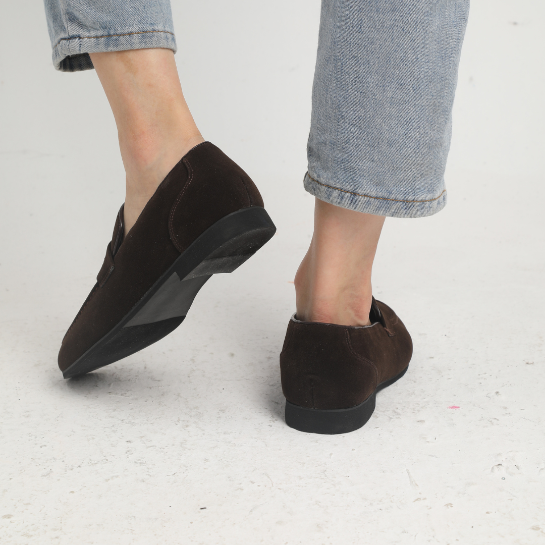 Gautier™ | Mocassins à bride en daim Old Money