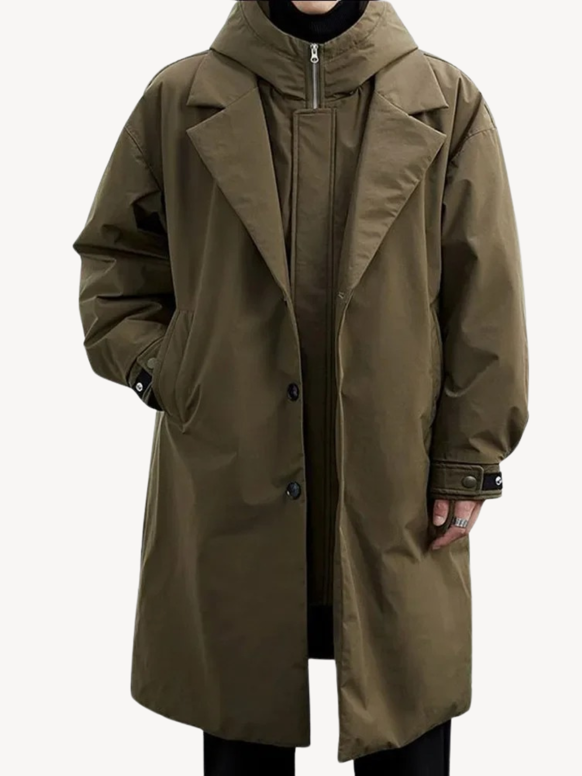 Angelo - Manteau Long Élégant