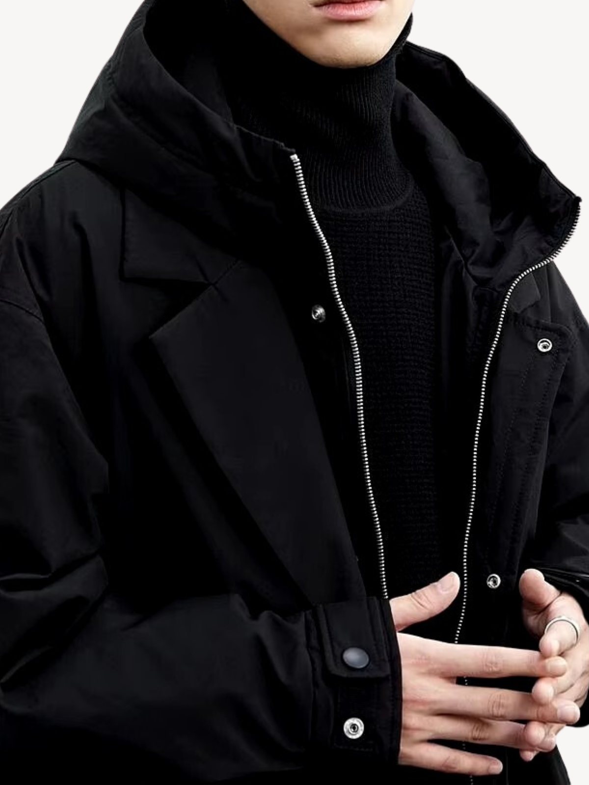 Angelo - Manteau Long Élégant
