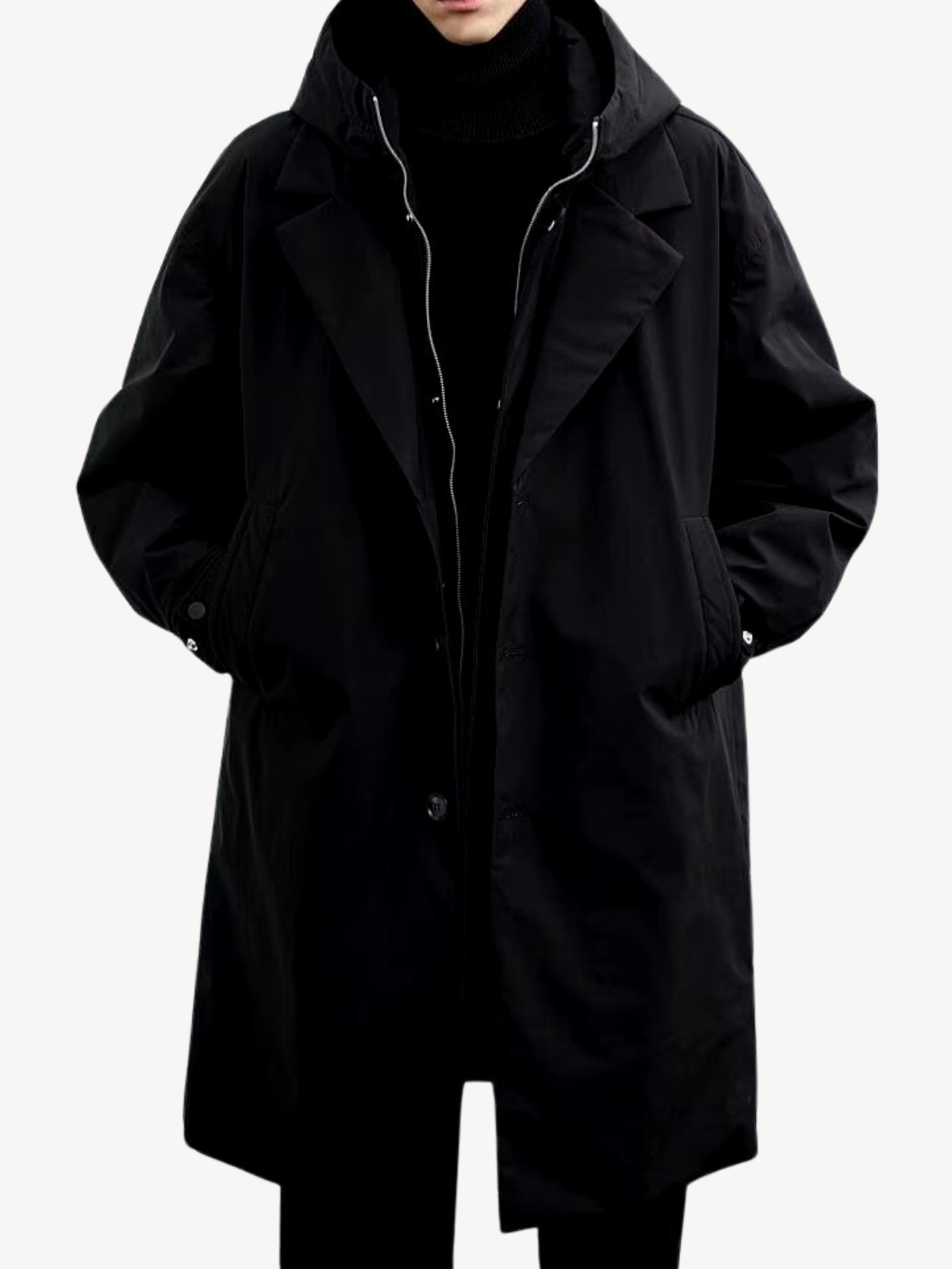 Angelo - Manteau Long Élégant